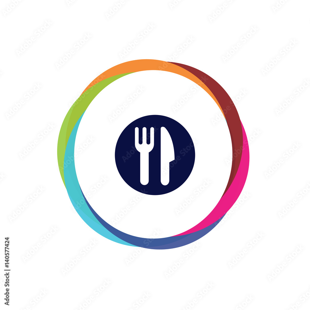 Abstract Multicolor App Button Abstract Multicolor App Button