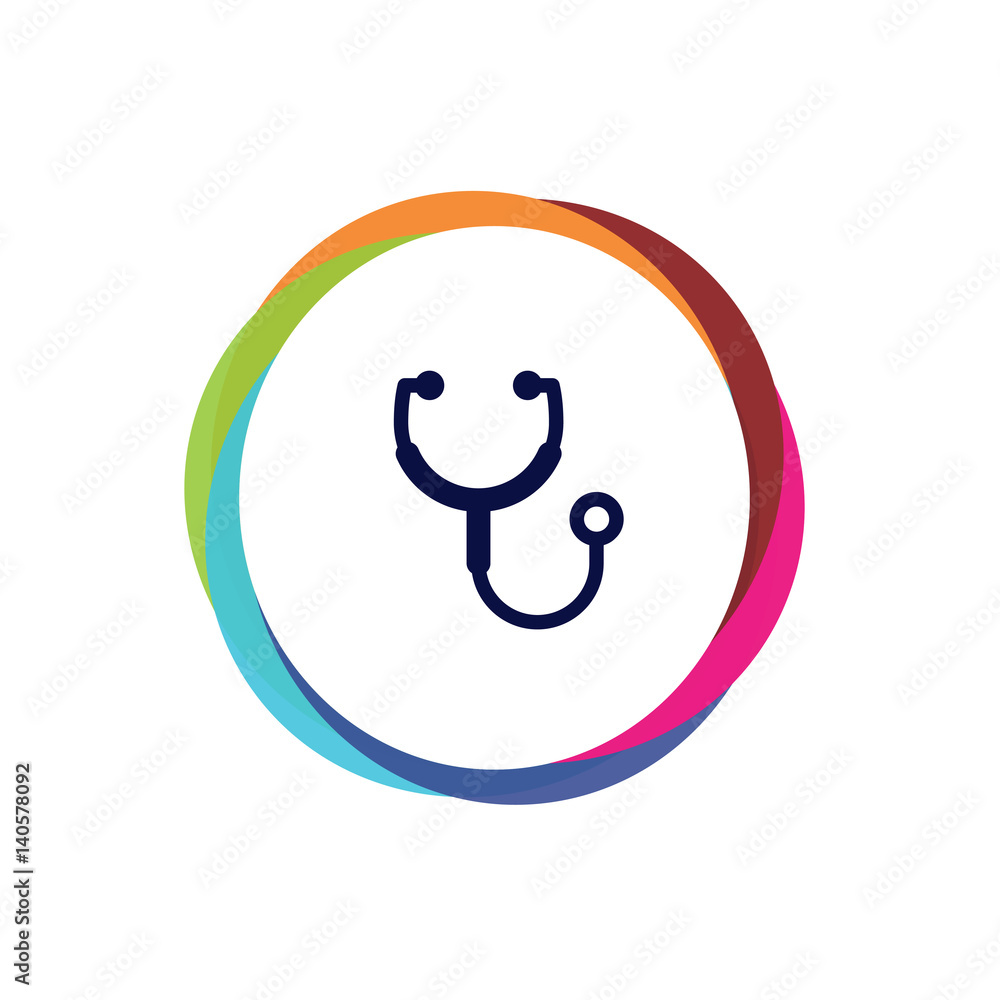 Abstract Multicolor App Button Abstract Multicolor App Button