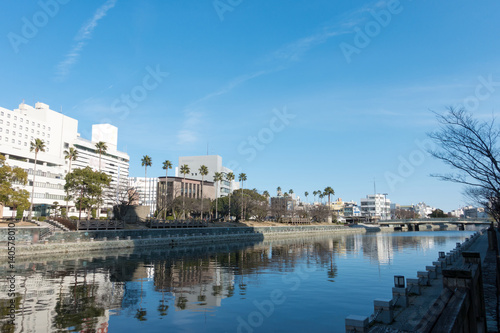 徳島市新町川　藍場浜公園