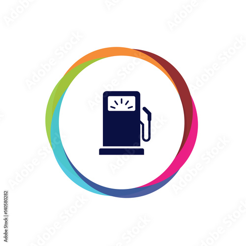Abstract Multicolor App Button
