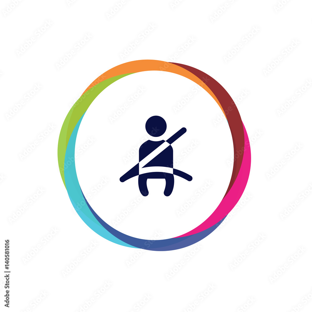 Abstract Multicolor App Button Abstract Multicolor App Button