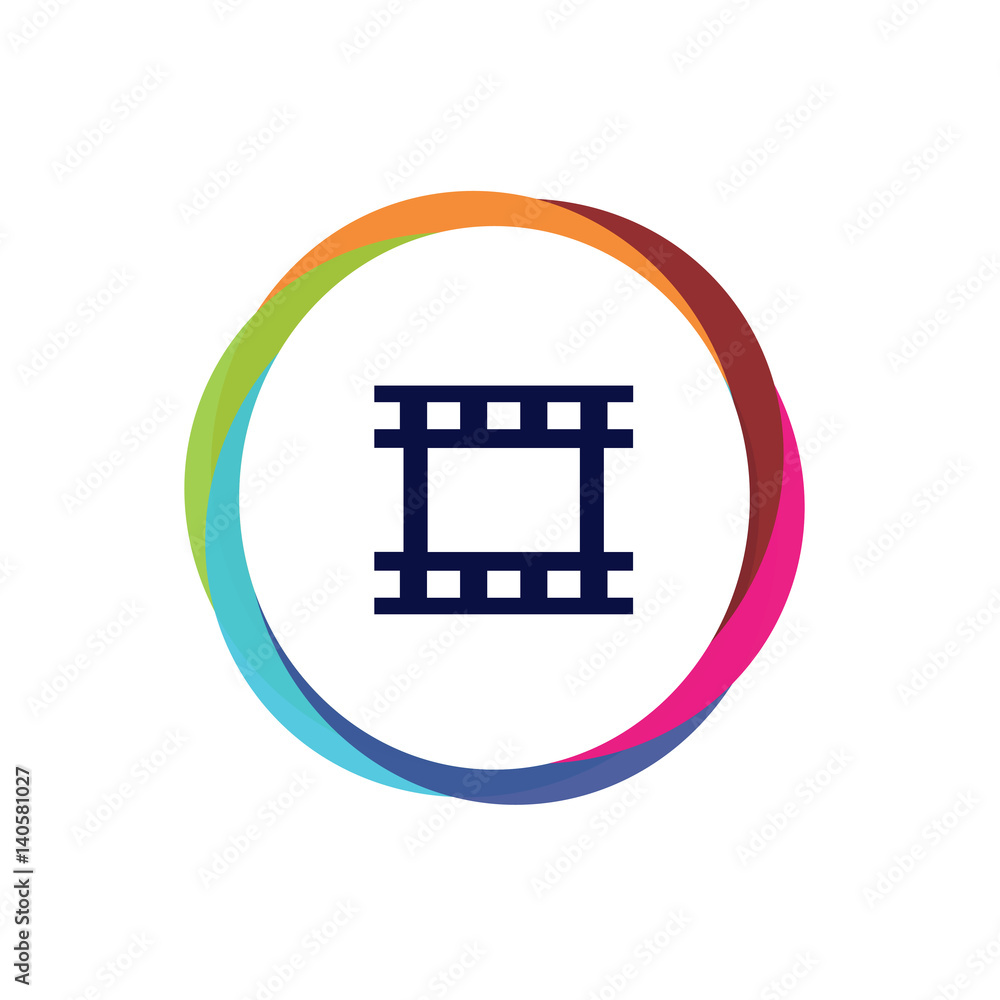 Abstract Multicolor App Button Abstract Multicolor App Button