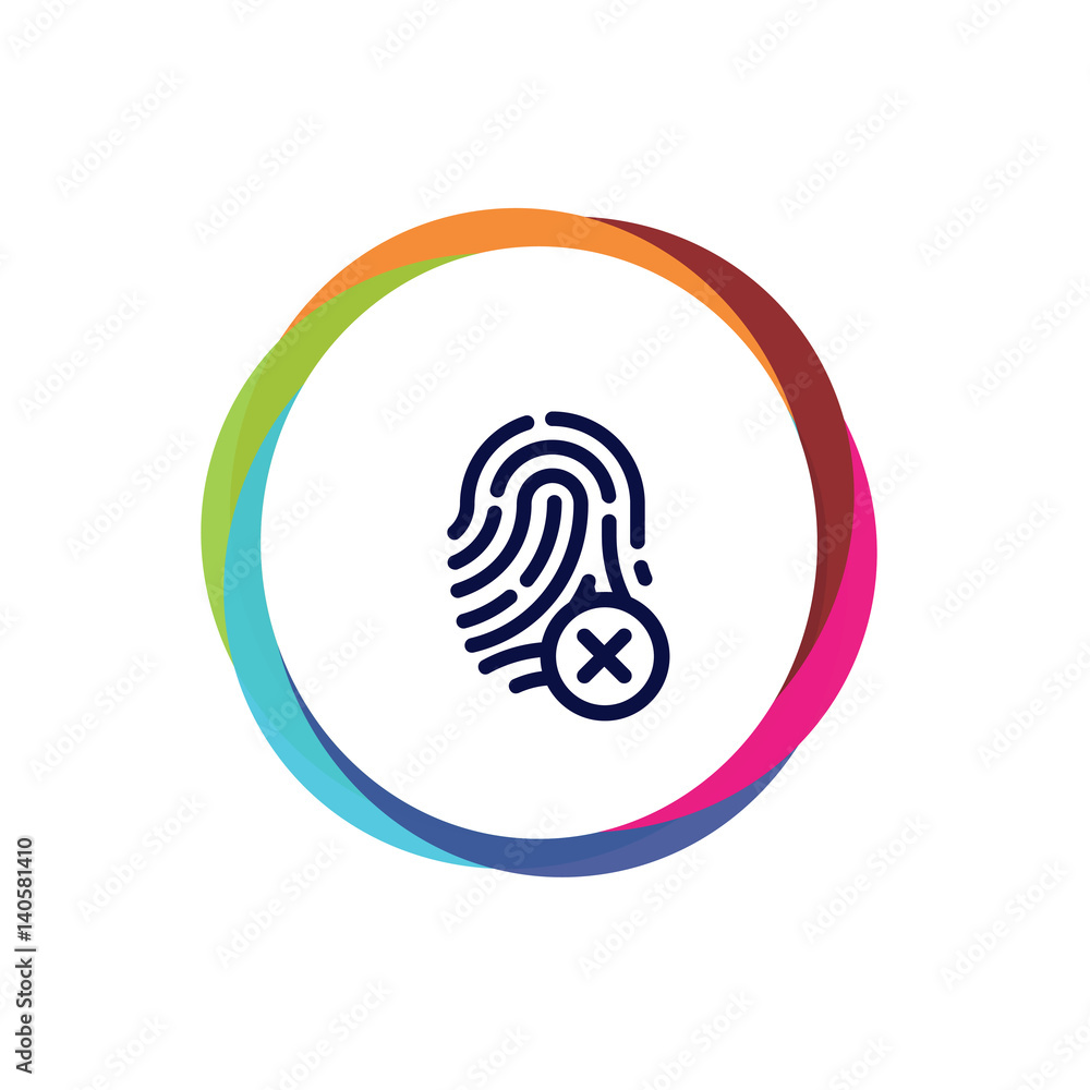 Abstract Multicolor App Button Abstract Multicolor App Button