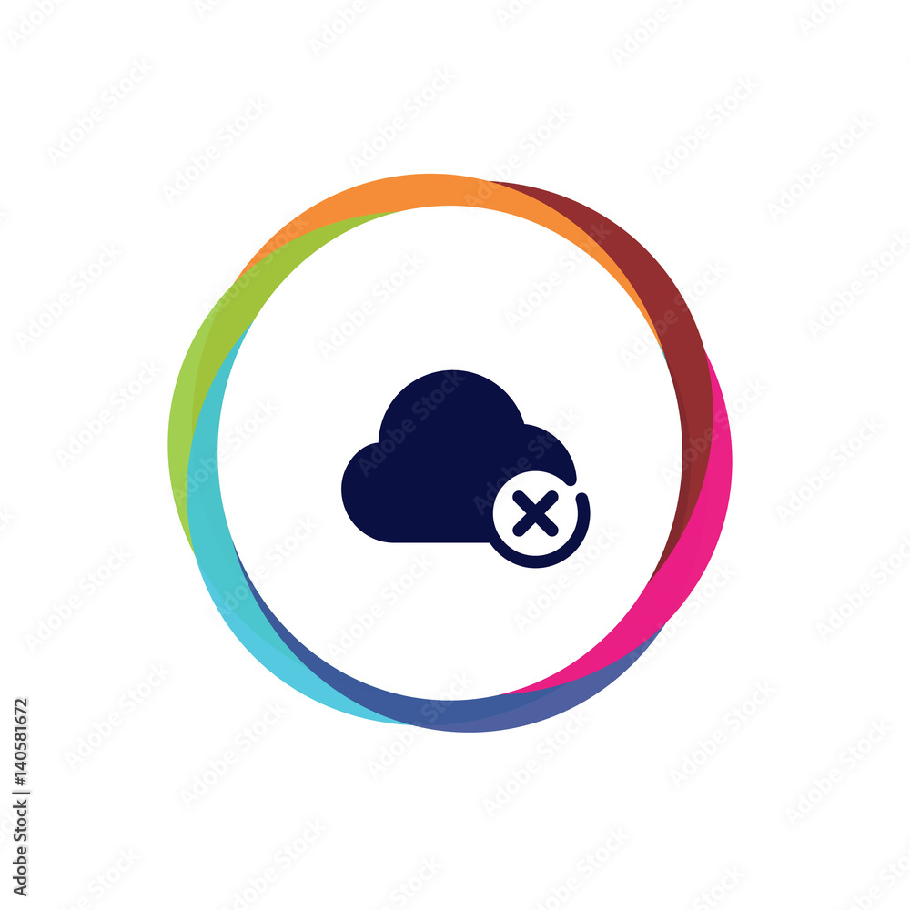 Abstract Multicolor App Button Abstract Multicolor App Button