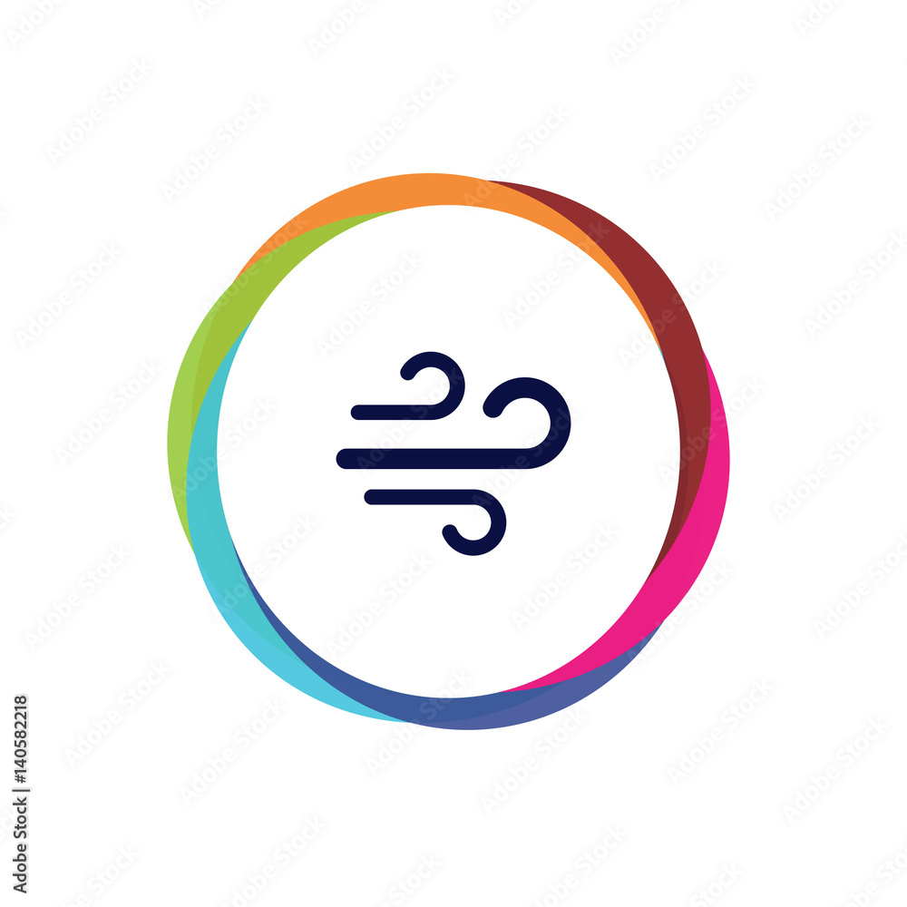 Abstract Multicolor App Button Abstract Multicolor App Button