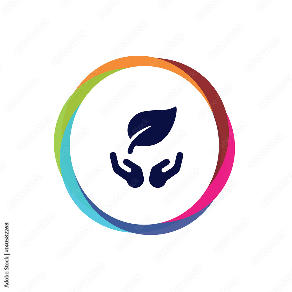 Abstract Multicolor App Button Abstract Multicolor App Button