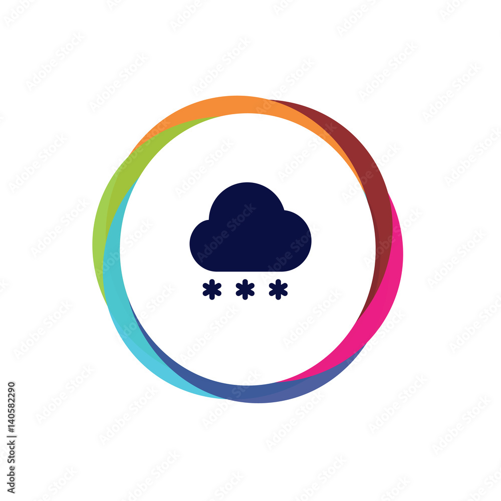 Abstract Multicolor App Button Abstract Multicolor App Button