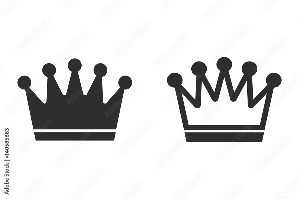 Crown - vector icon. Crown - vector icon.