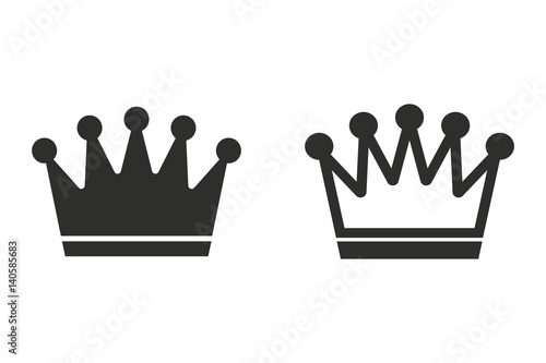Crown - vector icon.