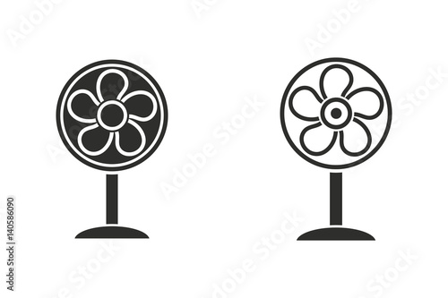 Fan - vector icon.