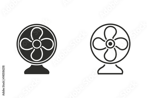 Fan - vector icon.
