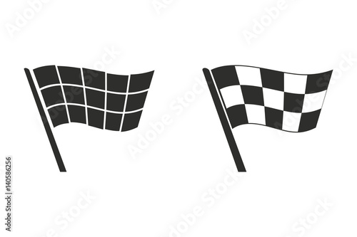 Flag - vector icon.