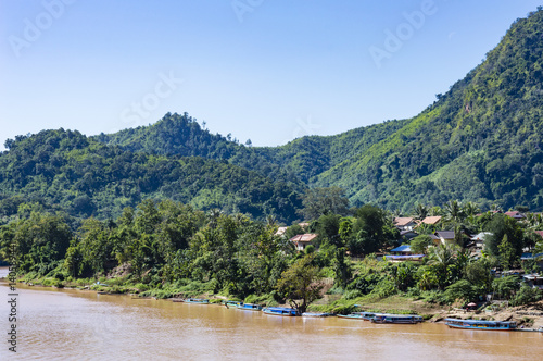 Nong Khiaw cityscape, Laos © andrii_lutsyk