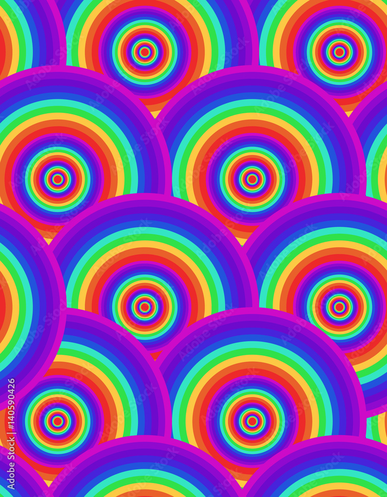 Seamless psychedelic rainbow texture. Abstract pattern for wrapping paper, wallpaper and your creativity Seamless psychedelic rainbow texture. Abstract pattern for wrapping paper, wallpaper and your creativity