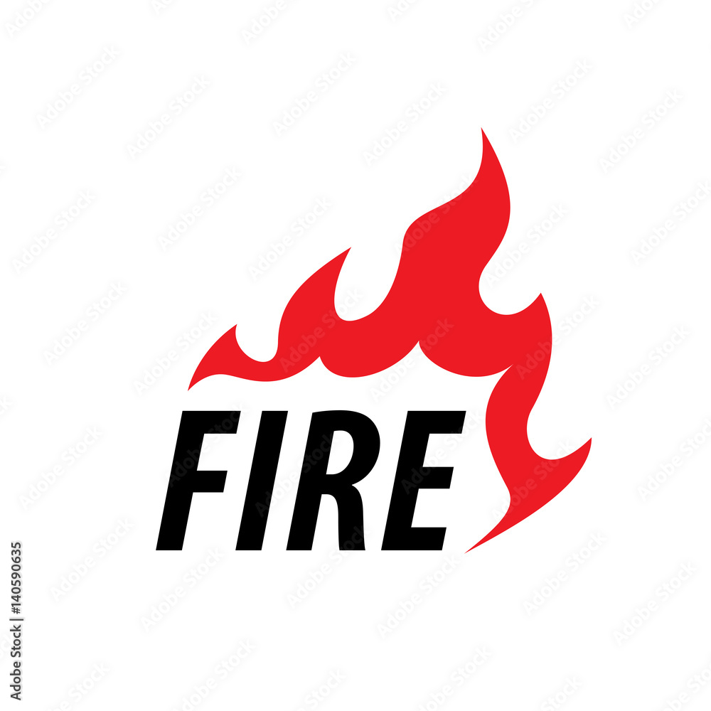 fire vector logo