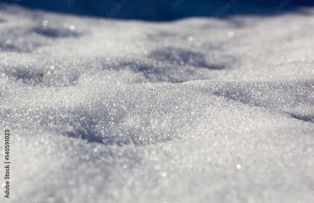 Obraz premium Snow and ice texture background