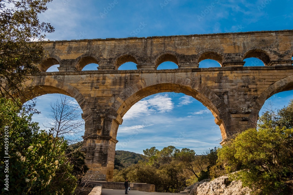 Pont du Gard. Pont du Gard.