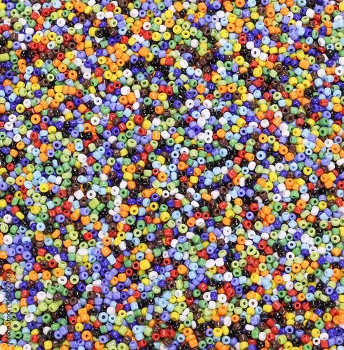 Colorful beads for Background and texture