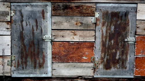 doors old wood cells