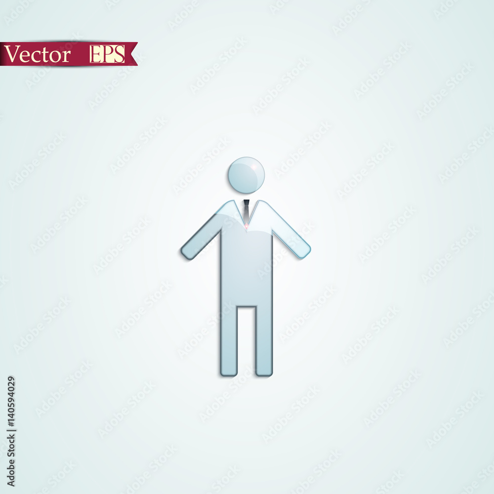 man icon stock vector illustration man icon stock vector illustration