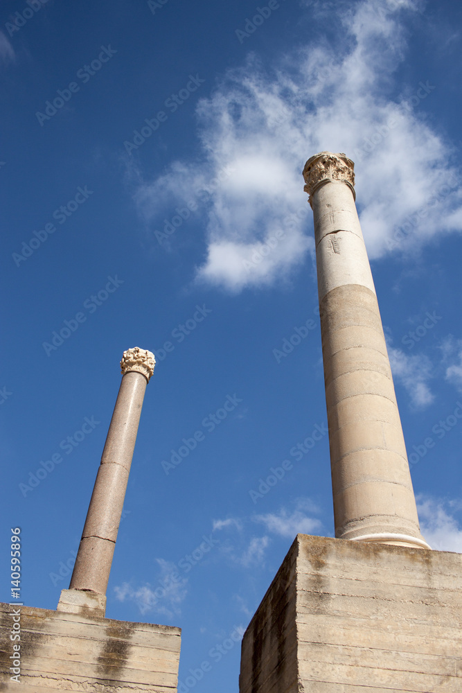 Two columns of Carthage
