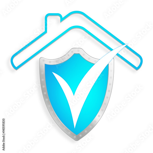 validé sur maison bouclier bleu