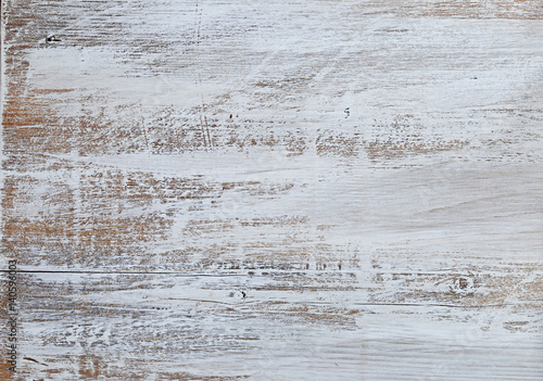 Wooden shabby texture with white paint