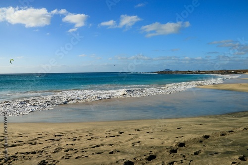   beach Santa Maria  Sal Island   CAPE VERDE                            