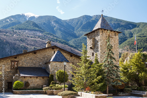 Casa de la Valle in the capital of Andorra, Andorra la Vella photo