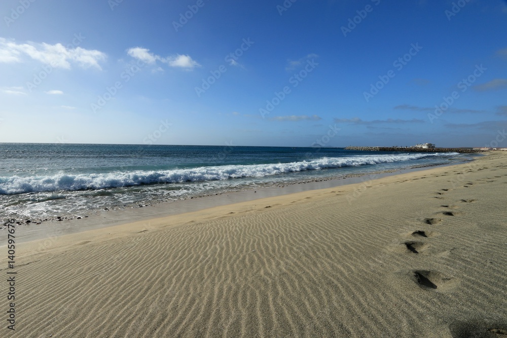   beach Santa Maria, Sal Island , CAPE VERDE










