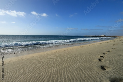   beach Santa Maria  Sal Island   CAPE VERDE                      