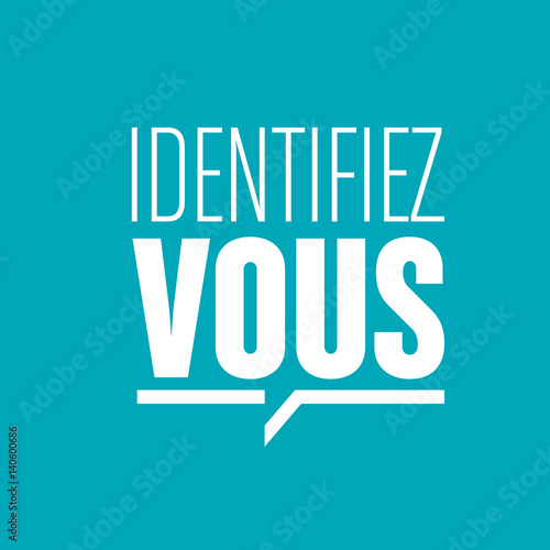 identifiez vous