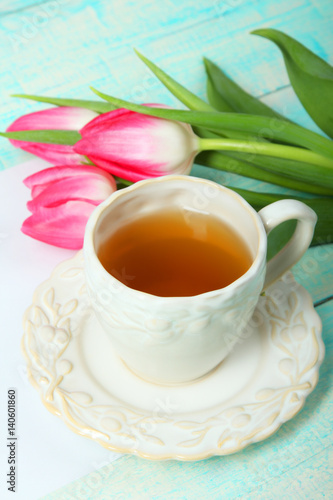 Tulips and tea