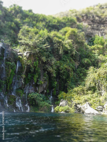 Tela Bassin de la cascade des Aigrettes à La Réunion