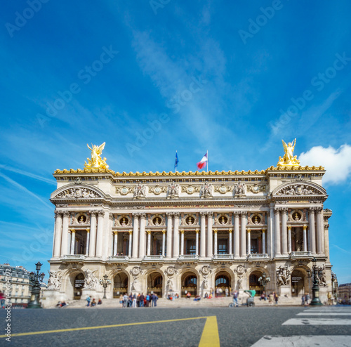 Palais or Opera Garnier facade
