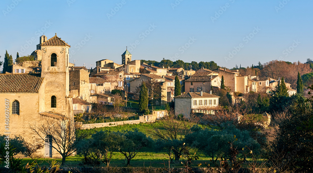 Village of Lourmarin. France Village of Lourmarin. France