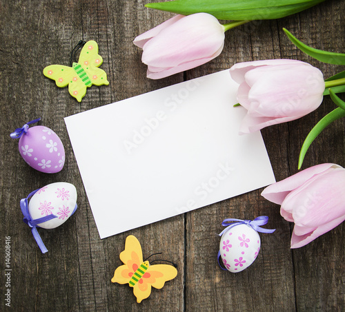 Fototapeta Naklejka Na Ścianę i Meble -  Easter greeting card