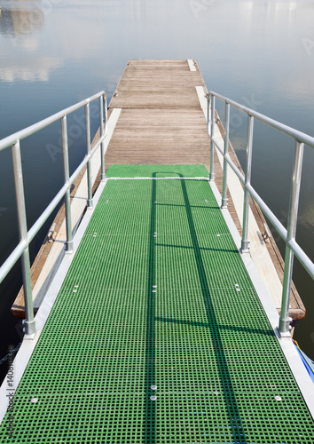 Jetty leading to water