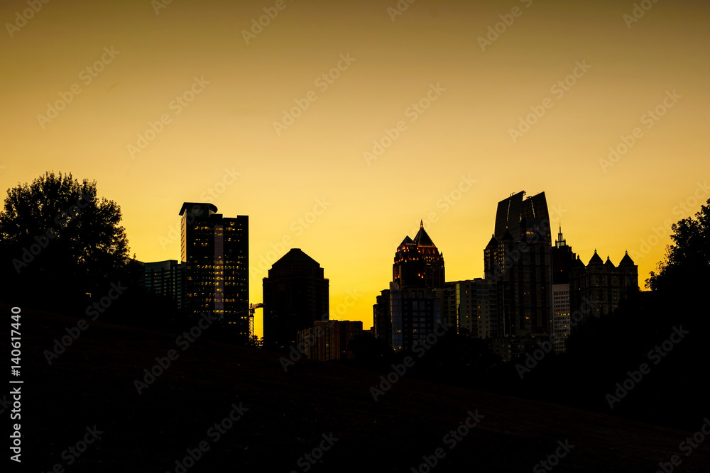 Midtown Atlanta skyline