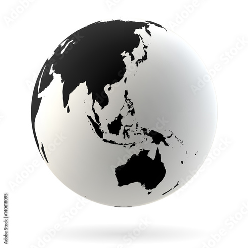 Earth globe symbol