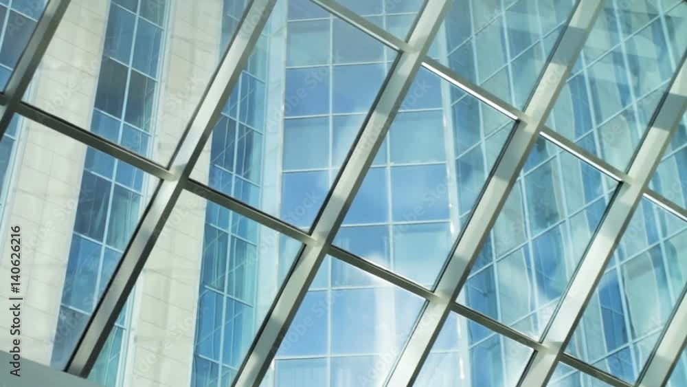Large panoramic window on the roof Large panoramic window on the roof