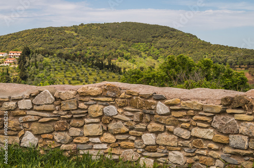 The Rocca of Campiglia is a medieval stonework construction that sits on the top the hill where the town of Campiglia is sited