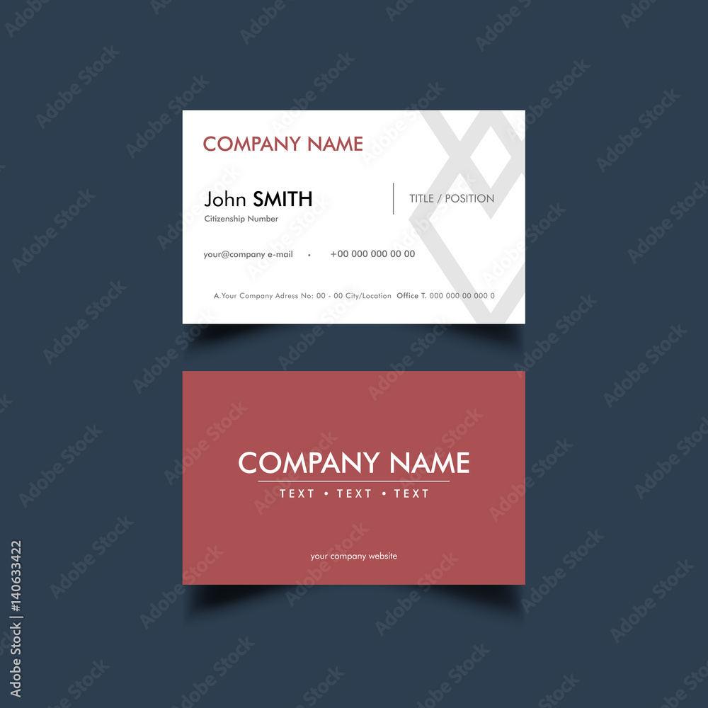 Golden Business Card Template, Vector, Illustration Golden Business Card Template, Vector, Illustration