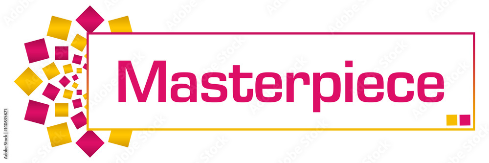 Masterpiece Pink Gold Circular Bar Masterpiece Pink Gold Circular Bar