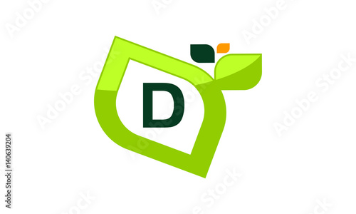 Leaf Logo Initial D