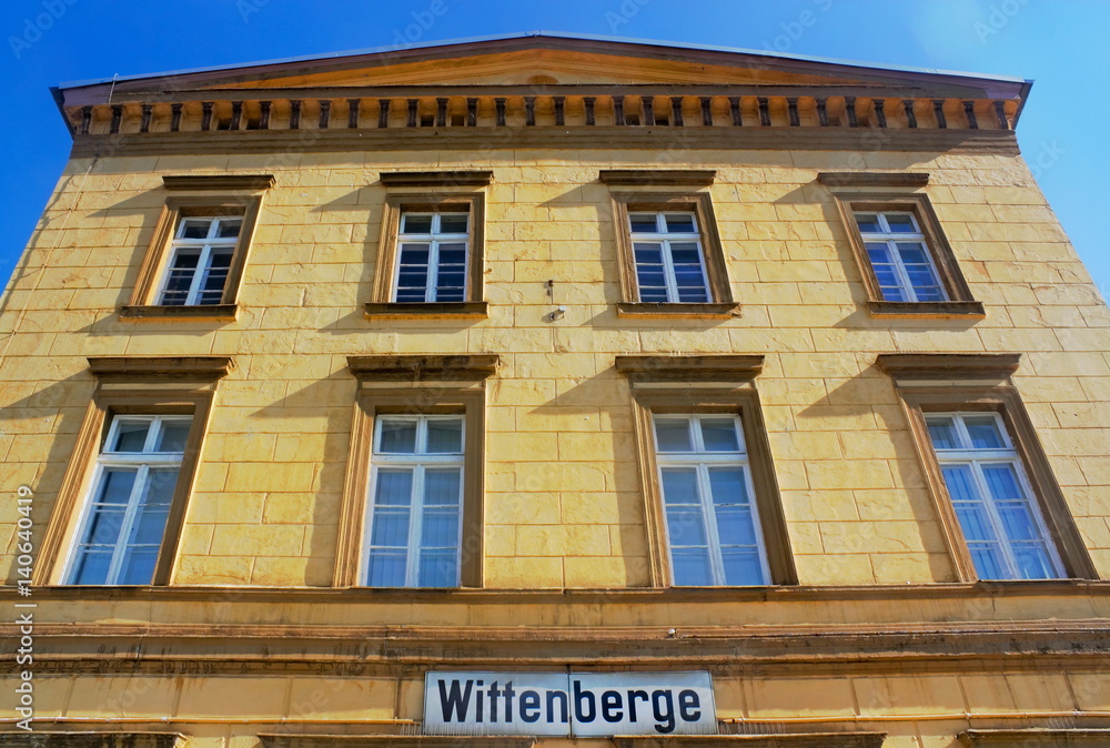 Obraz premium Wittenberge, Bahnhof