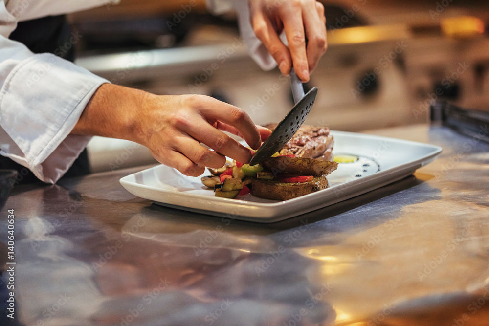 Chef In Restaurant