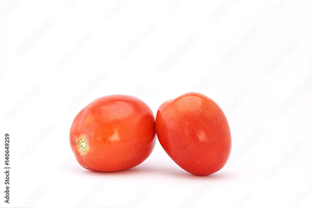 Tomatoes isolated on white background Tomatoes isolated on white background