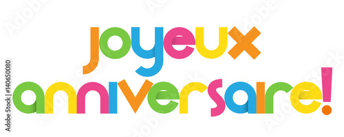 Bannière JOYEUX ANNIVERSAIRE 