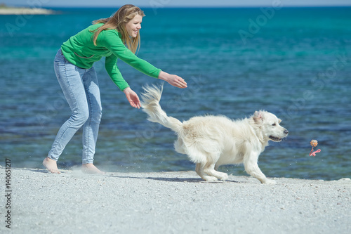 Woman with a dog 